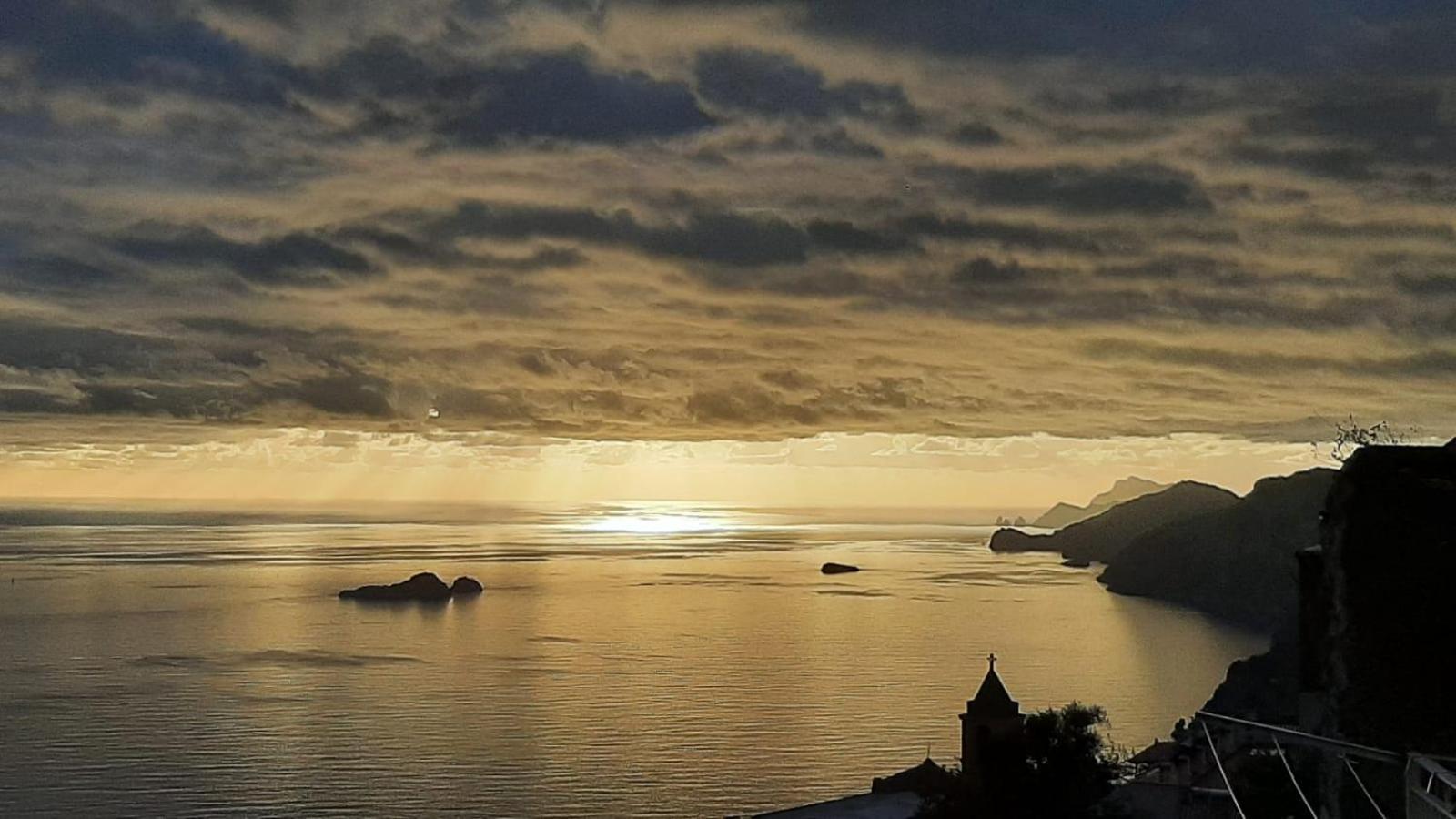 Villa Antica Macina Positano Exteriér fotografie