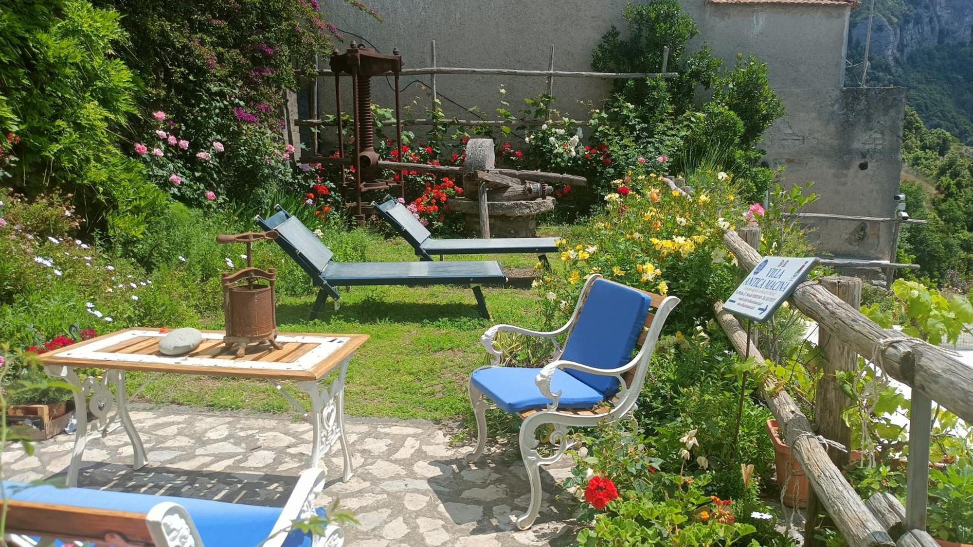 Villa Antica Macina Positano Exteriér fotografie