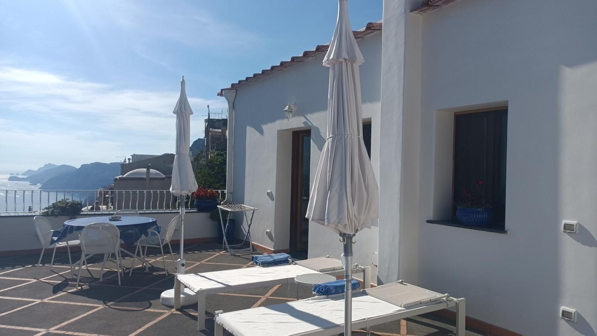 Villa Antica Macina Positano Exteriér fotografie